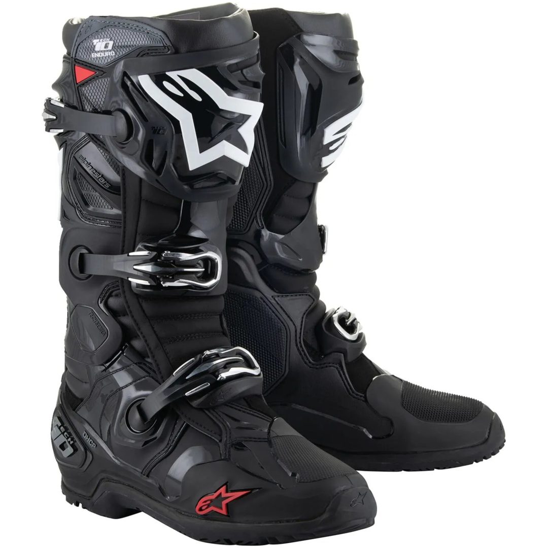 Crosstövlar Tech 10 Enduro Svart ALPINESTARS 40.5