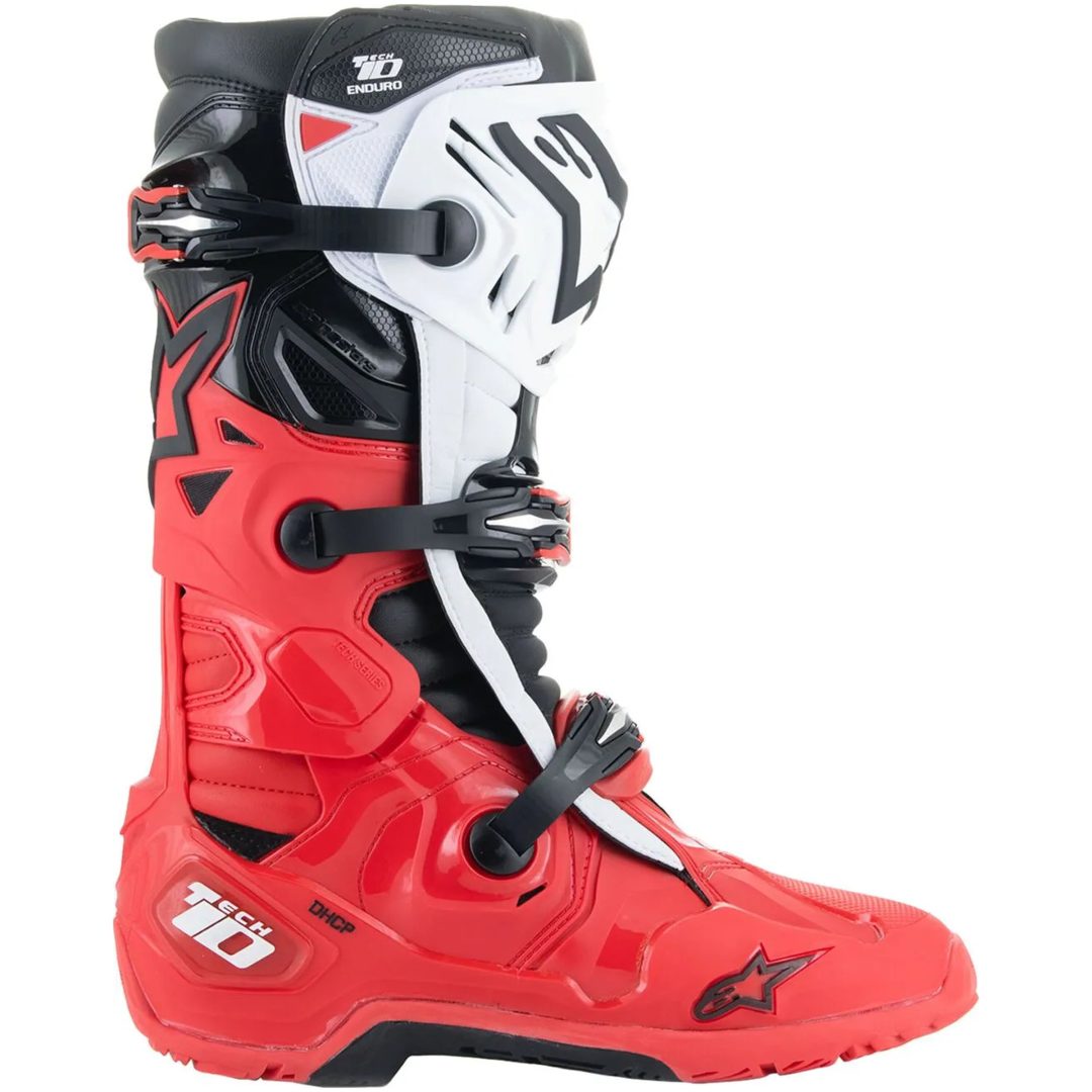 Crosstövlar Tech 10 Enduro Svart/röd/vit ALPINESTARS 40.5 – bild 3