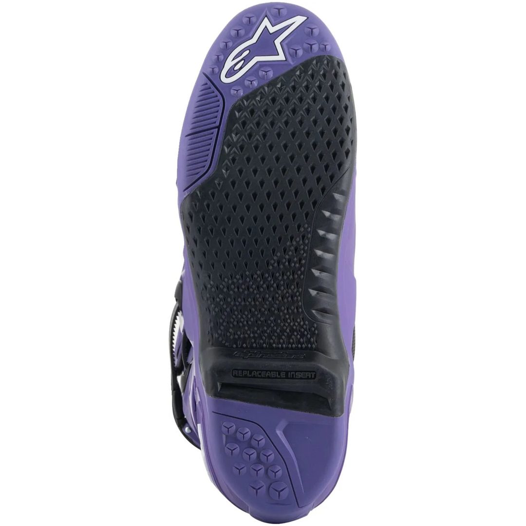 Crosstövlar Tech 10 Lila/Svart ALPINESTARS 39 (7 us) – bild 2