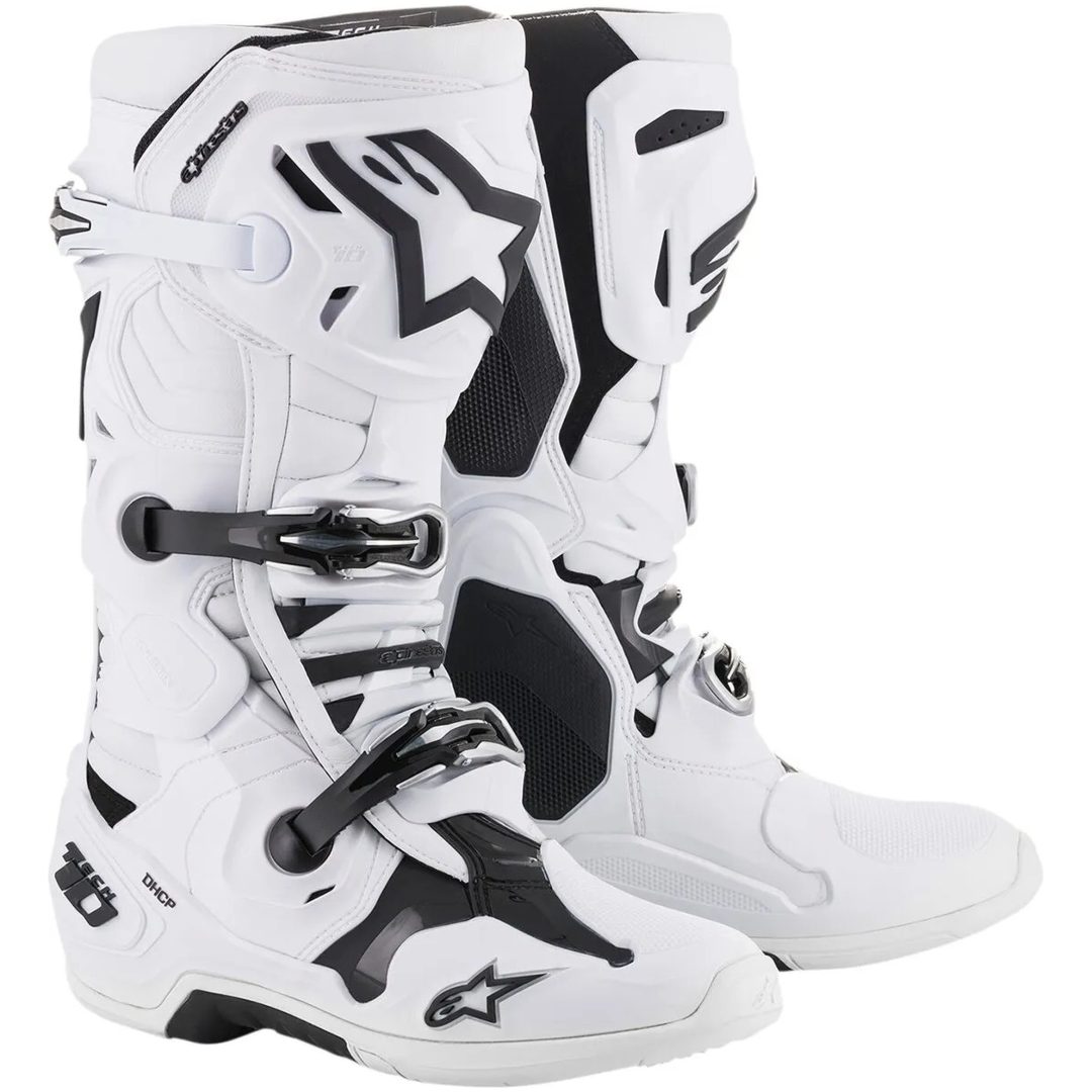 Crosstövlar Tech 10 Vit Alpinestars 48