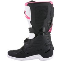 Crosstövlar Tech 3 Svart/Vit/Rosa ALPINESTARS