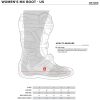 Crosstövlar Tech 3 Svart/Vit/Rosa ALPINESTARS 42 (8 us) – miniatyr 8