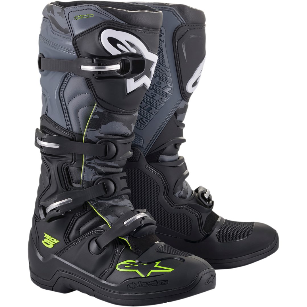 Crosstövlar Tech 5 Svart/Grå ALPINESTARS 47