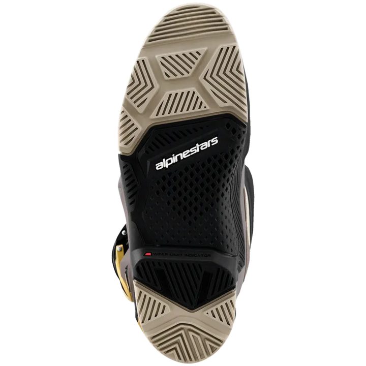 Crosstövlar Tech 7 Enduro Drystar® Svart/Guld ALPINESTARS 43 – bild 3