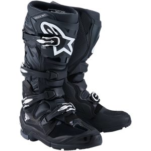 Crosstövlar Tech 7 Enduro Vit/Svart ALPINESTARS