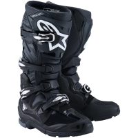 Crosstövlar Tech 7 Enduro Vit/Svart ALPINESTARS