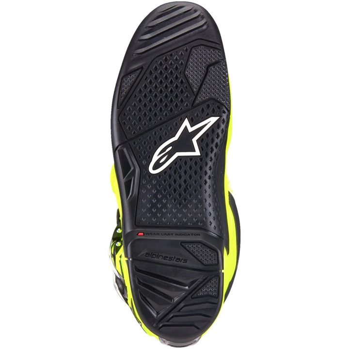 Crosstövlar Tech 7 Svart/fluorescerande Gul ALPINESTARS 48 – bild 3