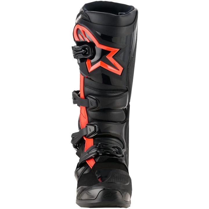 Crosstövlar Tech 7 Svart/fluorescerande Röd ALPINESTARS 40.5 – bild 3
