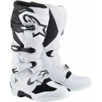 Crosstövlar Tech 7 Svart/Vit ALPINESTARS