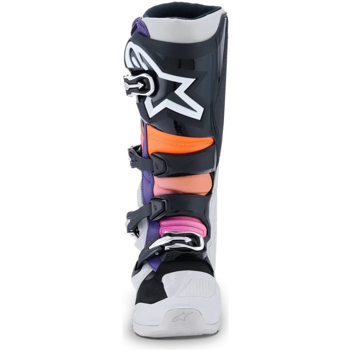 Crosstövlar Tech 7 Vit/Lila ALPINESTARS 39 – bild 5