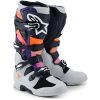 Crosstövlar Tech 7 Vit/Lila ALPINESTARS 39 – miniatyr 1