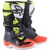Crosstövlar Tech 7s Fluorescerande Barn Grå/Röd/Gul Alpinestars 38 – miniatyr 1