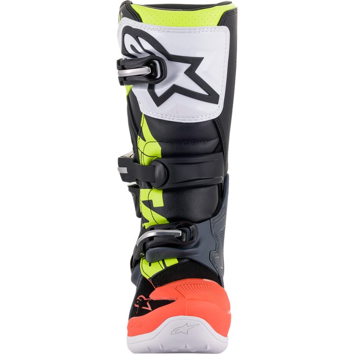 Crosstövlar Tech 7s Svart/Grå/Röd/Vit/Gul ALPINESTARS 34 – bild 8