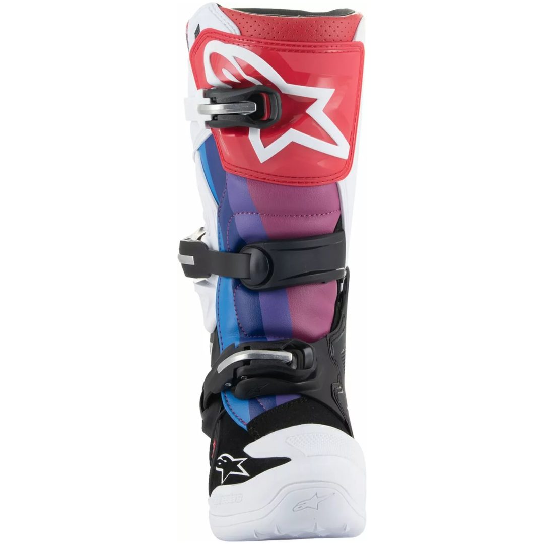 Crosstövlar Tech7s Vit/Rainbow ALPINESTARS 40,5 (7 us) – bild 6