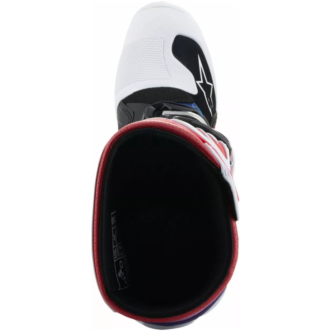 Crosstövlar Tech7s Vit/Regnbåge ALPINESTARS 38 (6 us) – bild 2