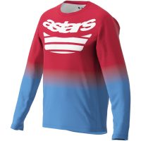 Crosströja A-Dura Astars 2.0 Långärmad Blå ALPINESTARS BICYCLE