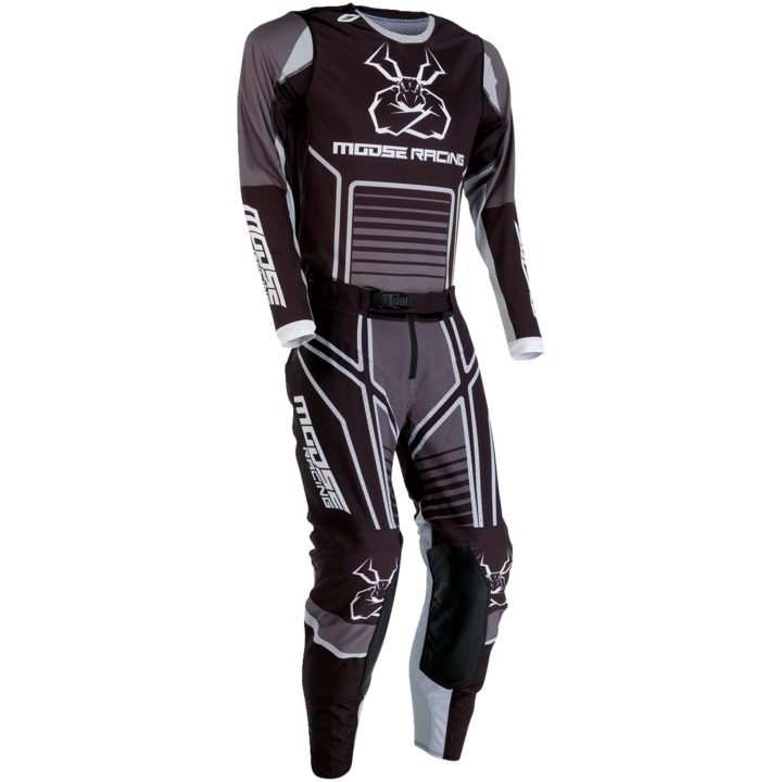 Crosströja Agroid Svart MOOSE RACING Small – bild 3