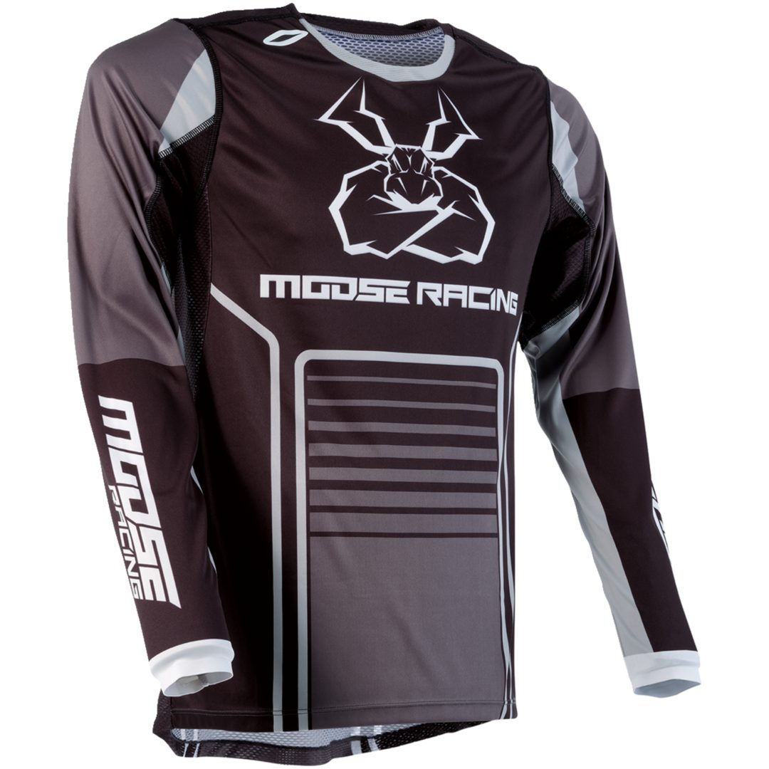 Crosströja Agroid Svart MOOSE RACING Small
