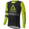 Crosströja Airline Mesh Svart Neongul AMOQ XS – miniatyr 1