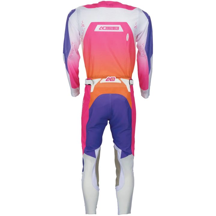 Crosströja Alpha One Orange Rosa Lila Vit MOOSE OFFROAD SOFT-GOODS – bild 3