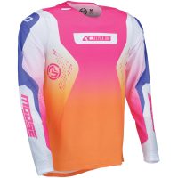 Crosströja Alpha One Orange Rosa Lila Vit MOOSE OFFROAD SOFT-GOODS