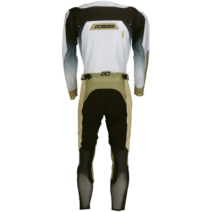 Crosströja Alpha One Svart Vit MOOSE OFFROAD SOFT-GOODS – bild 2