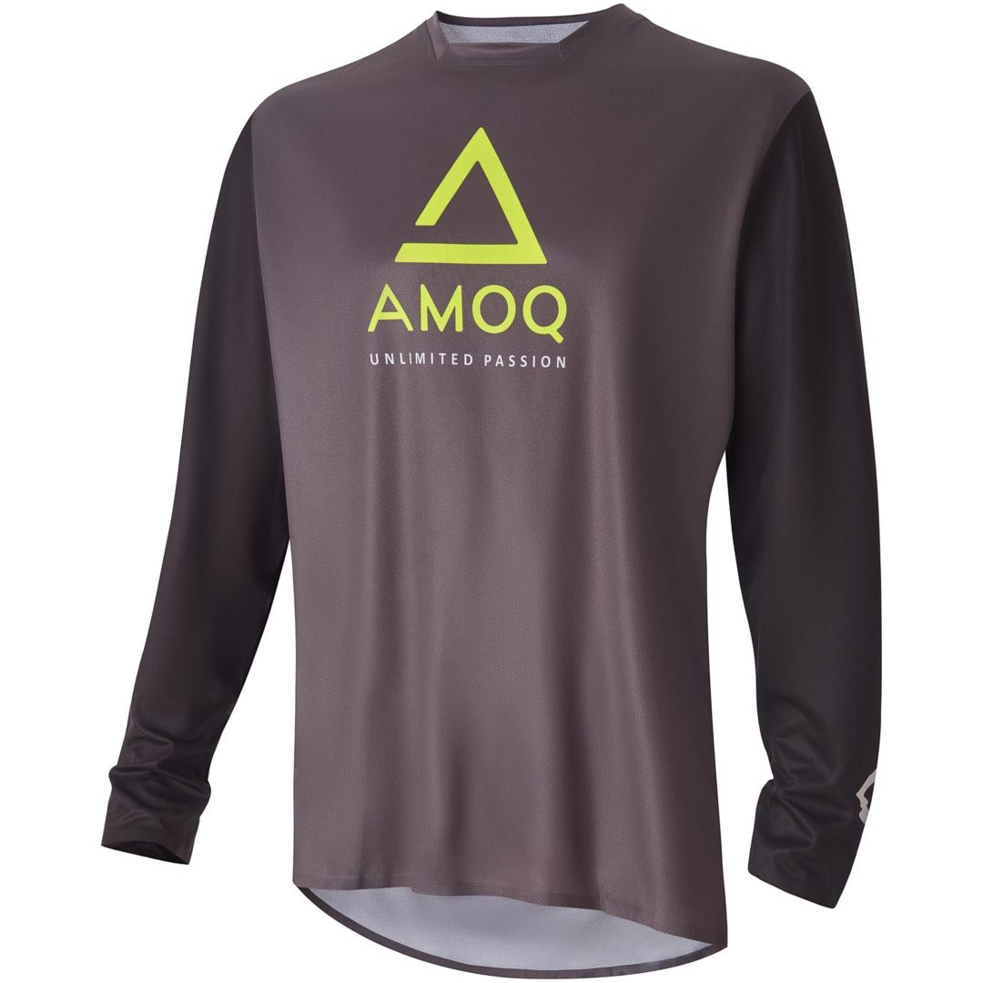 Crosströja Ascent Comp Grå Svart HiVis AMOQ s – bild 2
