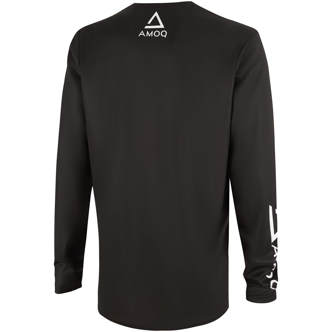 Crosströja Ascent Comp Svart Vit AMOQ L – bild 5