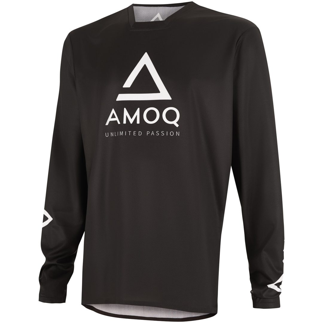 Crosströja Ascent Comp Svart Vit AMOQ L