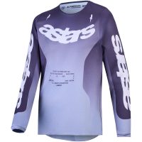 Crosströja Barn Fluid Amber Grå Lila Vit Alpinestars