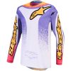 Crosströja Barn Fluid Drag Blå Korall Guld Vit Alpinestars s – miniatyr 1