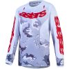 Crosströja Barn Fluid Lone Vit Röd Kamouflage Alpinestars s – miniatyr 1