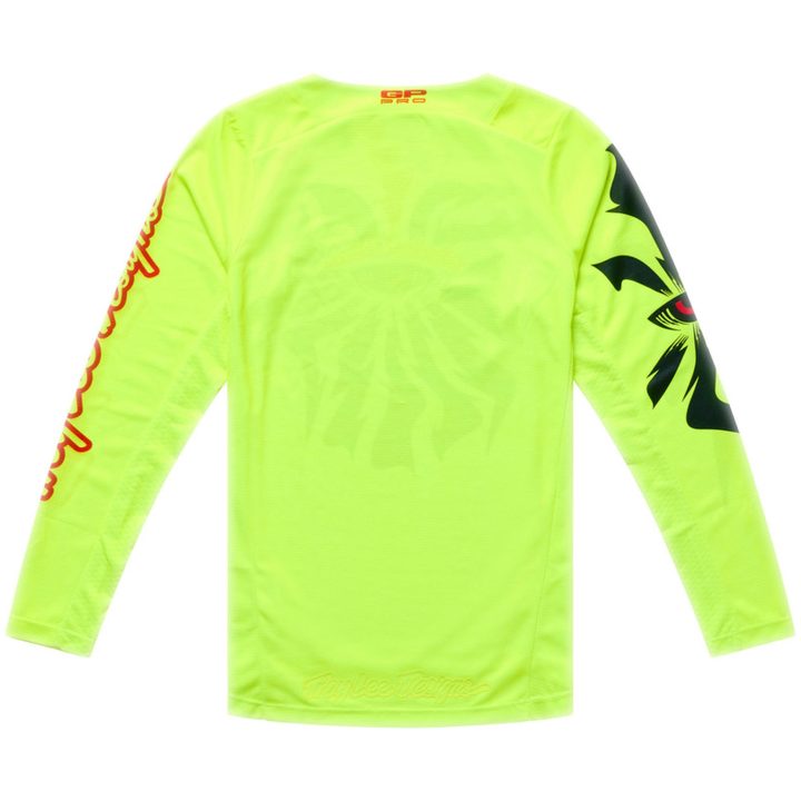 Crosströja Barn GP Pro Cyclops Neongul TROY LEE DESIGNS yxs – bild 2
