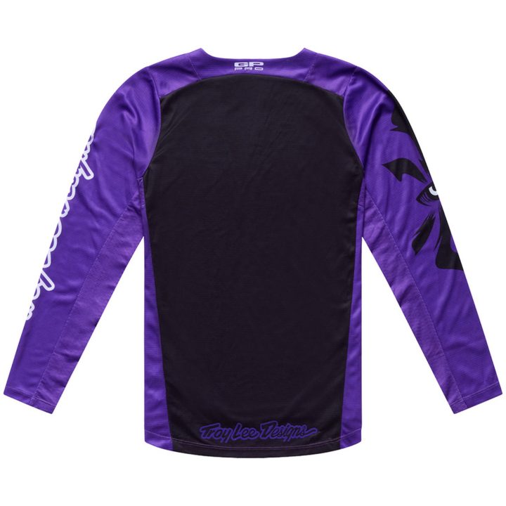 Crosströja Barn GP Pro Cyclops Svart Lila TROY LEE DESIGNS yxs – bild 2