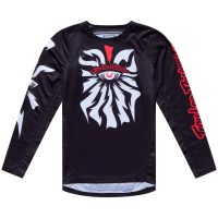 Crosströja Barn GP Pro Cyclops Svart Neonröd TROY LEE DESIGNS