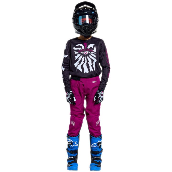 Crosströja Barn GP Pro Cyclops Svart TROY LEE DESIGNS yxs – bild 4