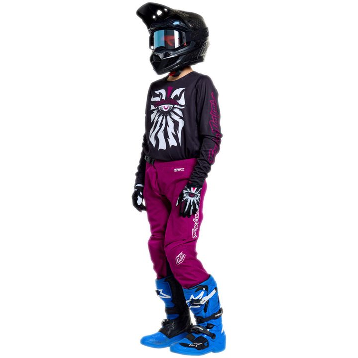 Crosströja Barn GP Pro Cyclops Svart TROY LEE DESIGNS yxs – bild 5