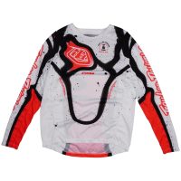 Crosströja Barn GP Pro Membrane Vit/Röd TROY LEE DESIGNS