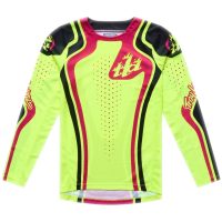 Crosströja Barn GP Pro Roller Neongul Lila TROY LEE DESIGNS
