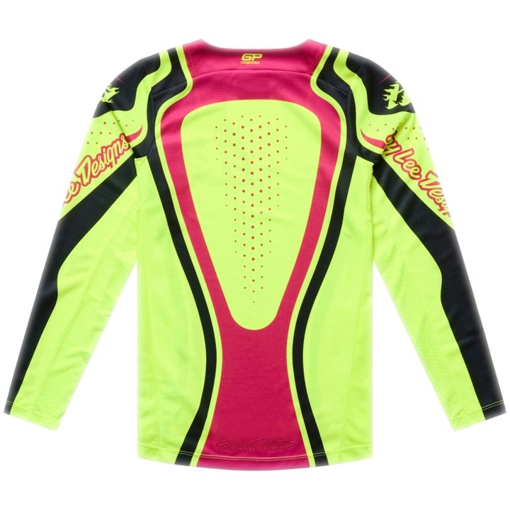 Crosströja Barn GP Pro Roller Neongul Lila TROY LEE DESIGNS yxs – bild 3