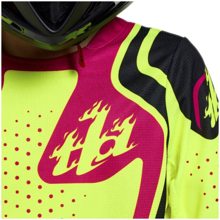 Crosströja Barn GP Pro Roller Neongul Lila TROY LEE DESIGNS yxs – bild 8