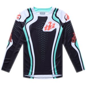 Crosströja Barn GP Pro Roller Svart Blå TROY LEE DESIGNS
