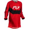 Crosströja Barn Kinetic Mesh Röd Svart Vit FLY RACING ym – miniatyr 1
