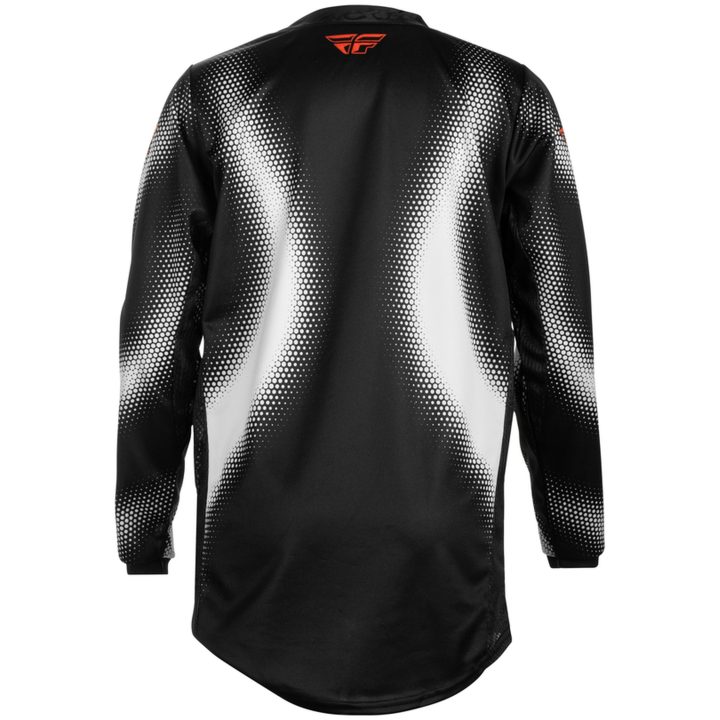 Crosströja Barn Kinetic Torch Svart Vit Orange FLY RACING ym – bild 2
