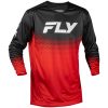 Crosströja Barn Rayce Sonar Röd Svart Vit FLY RACING Ys – miniatyr 1