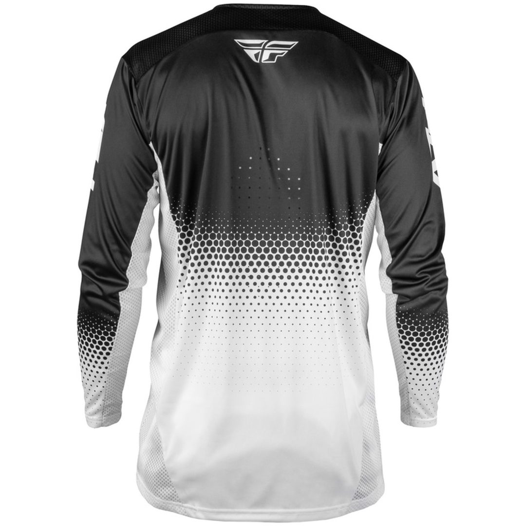 Crosströja Barn Rayce Sonar Vit Svart FLY RACING Ys – bild 2