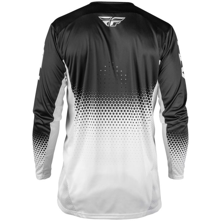 Crosströja Barn Rayce Sonar Vit Svart FLY RACING Ys – bild 2