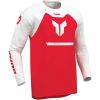 Crosströja Barn Ridemode Menace Röd Vit THOR s – miniatyr 1