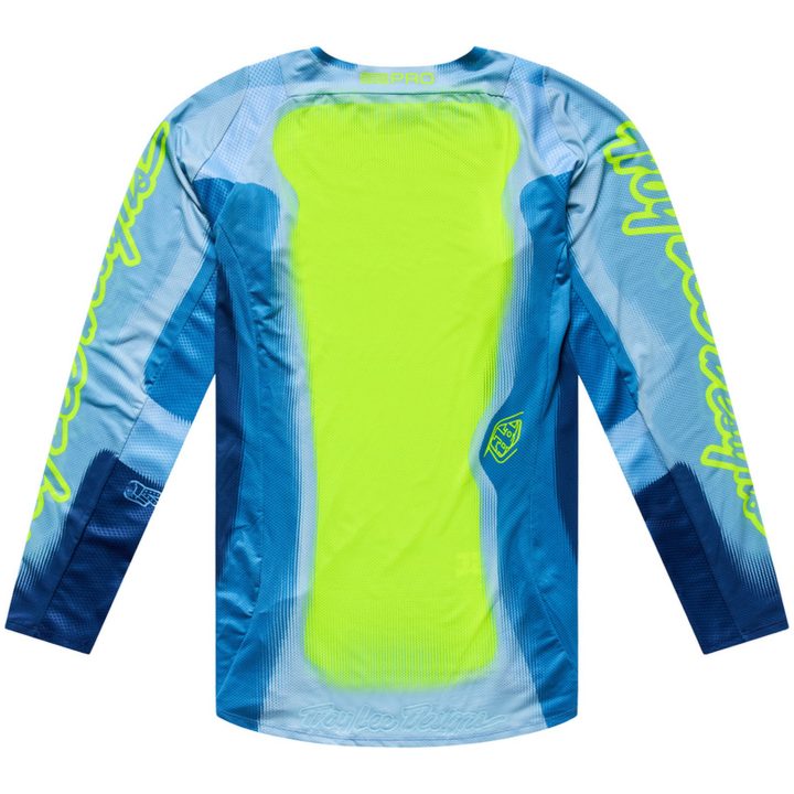 Crosströja Barn SE Pro Illusion Blå Neongul TROY LEE DESIGNS s – bild 5