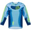 Crosströja Barn SE Pro Illusion Blå Neongul TROY LEE DESIGNS s – miniatyr 1